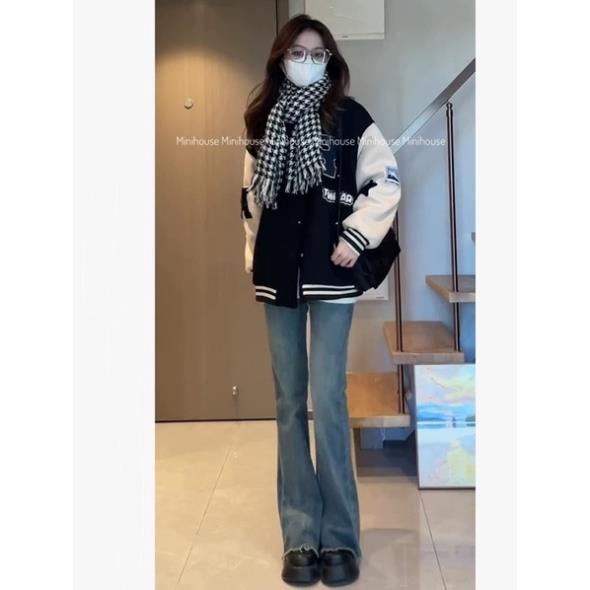 đc Hot Quần jeans loe tua rua gấu DC c | BigBuy360 - bigbuy360.vn