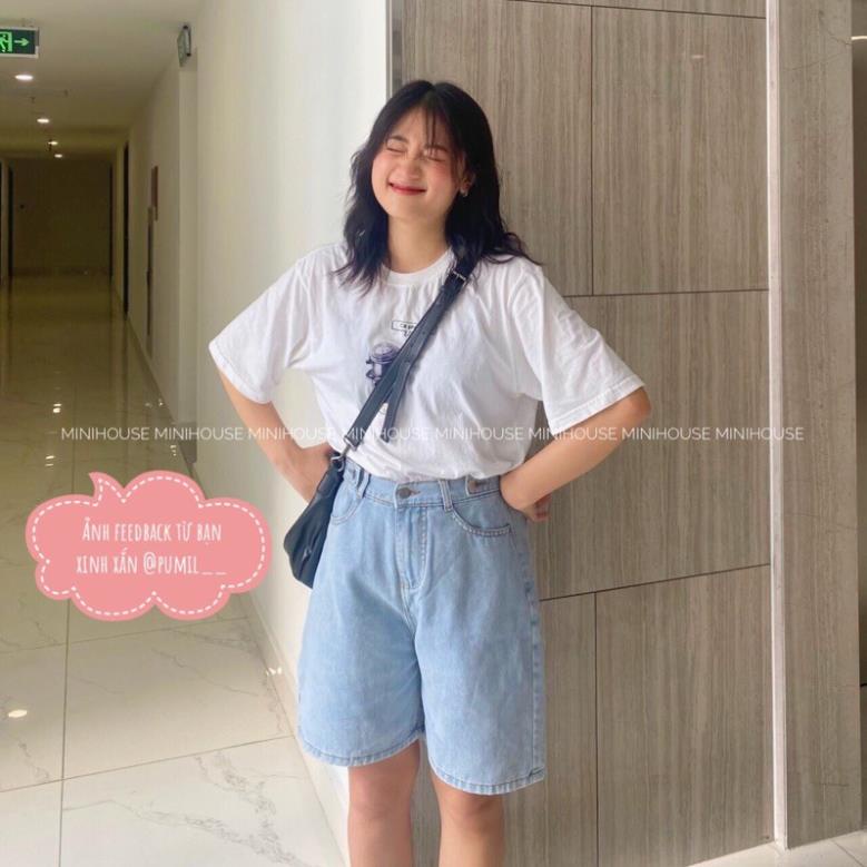 đc Hot Quần short cạp cao ống rộng chỉnh eo DC c | BigBuy360 - bigbuy360.vn