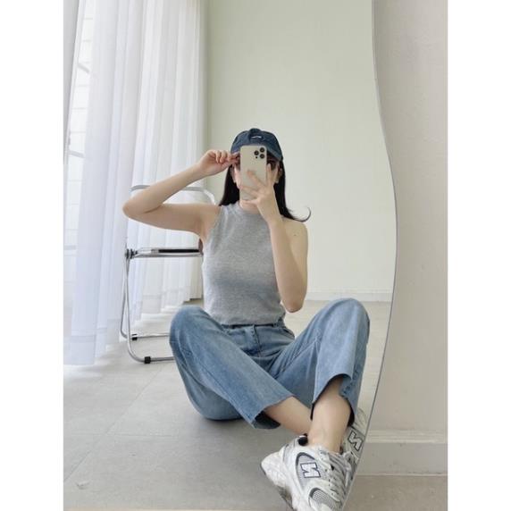 đc Hot Quần jean ống đứng nữ co dãn màu xanh DC c | BigBuy360 - bigbuy360.vn