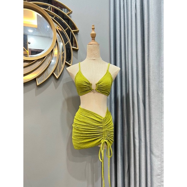 Bikini sét  3 món khoen sừng trâu hót hít