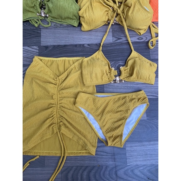 Bikini sét  3 món khoen sừng trâu hót hít