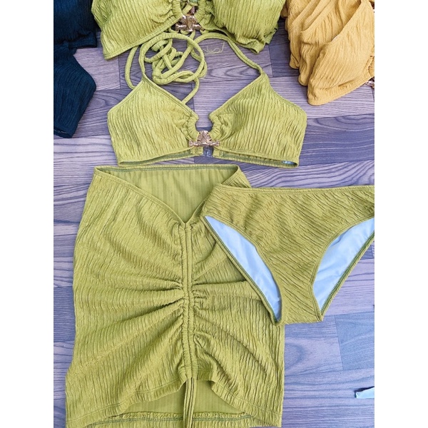 Bikini sét  3 món khoen sừng trâu hót hít