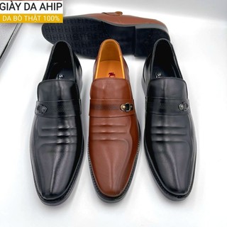 Giày tây nam công sở da bò cao cấp ahip mã gh009