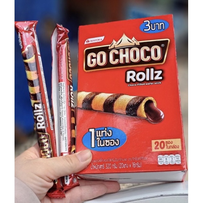 Bánh ống quế Socola Go Choco