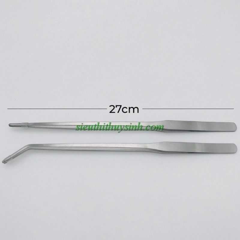 Nhíp thẳng,cong inox 27cm