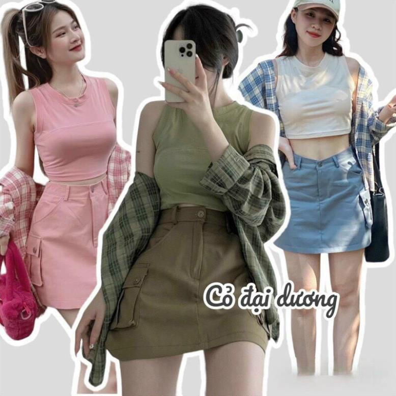 SET 3 MÓN SƠ MI KẺ CARO SIÊU XINH GIÁ TỐT