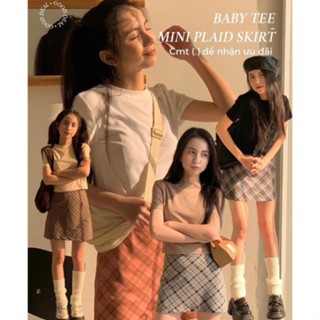   Mã TOPTREND giảm 10k đơn 99k  Áo babytee ngắn tay dáng ôm vừa siu hot Thời Trang Mùa Hè 2023 Cho Nữ AO13 