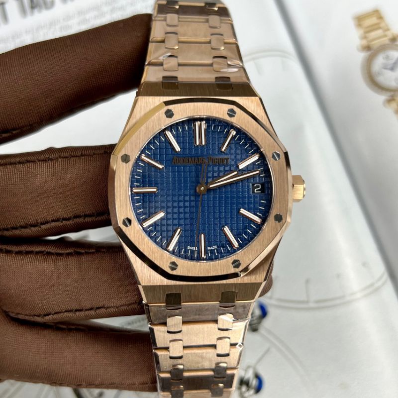 Đồng hồ nam cao cấp Daytona Godzilla lộ cơ máy Thụy Sĩ size 40mm dây thép gold bảo hành 2 năm