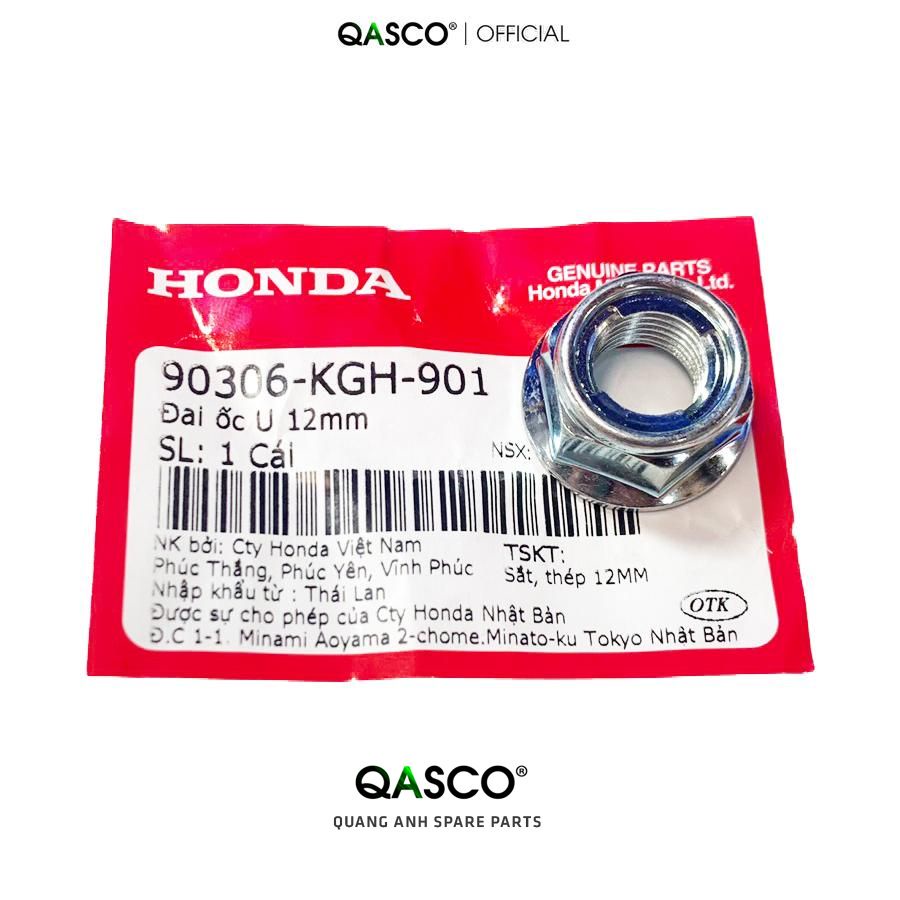 Đai ốc HONDA U 12mm dùng chung nhiều xe