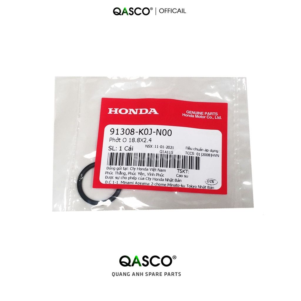 (91308K0JN00)Phớt O-Ring HONDA 18.8X2.4 Vision 110 (2021+) (233)