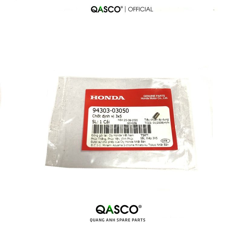 (9430303050)Chốt định vị 3x5 HONDA Future II / NEO / X (708)