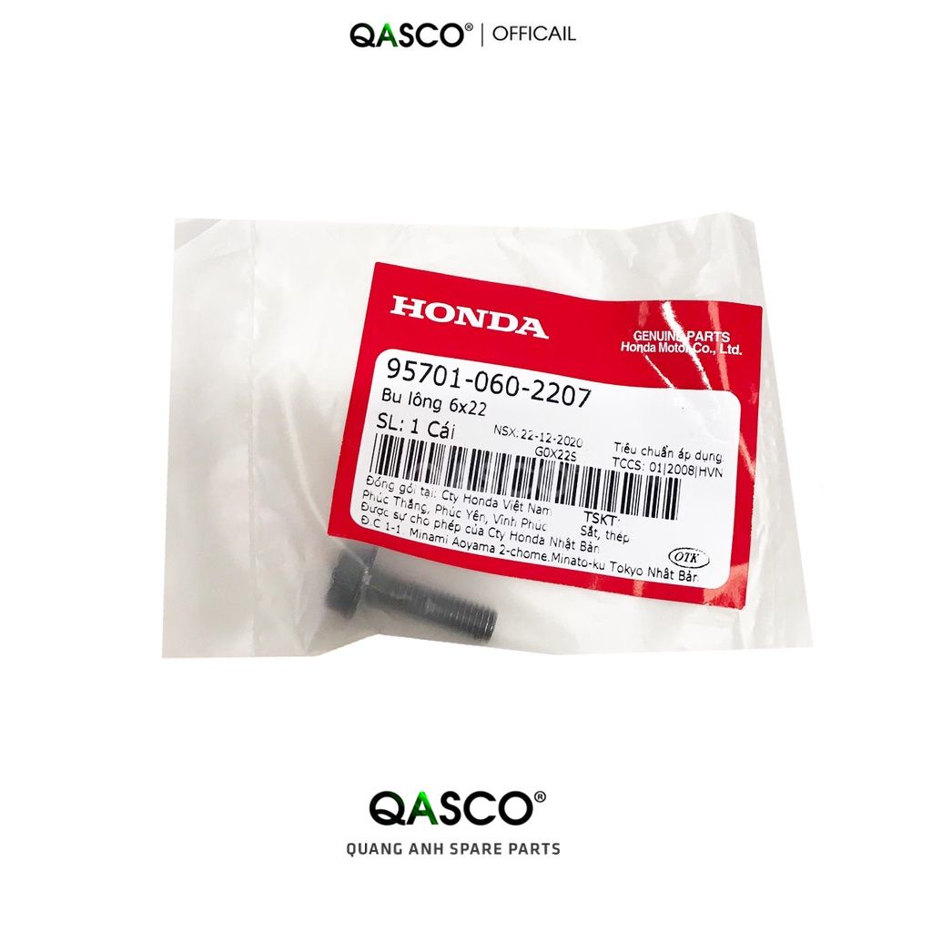 (957010602207)Bu lông HONDA nhiều dòng xe 6x22 (88)