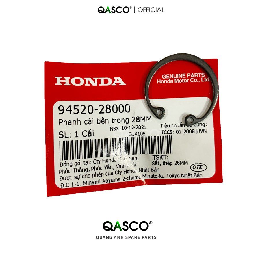 (9452028000)Phanh cài bên trong 28mm HONDA Các dòng xe ga (330)
