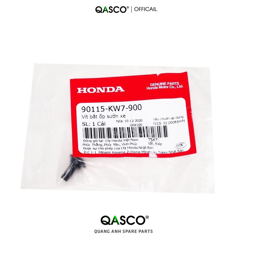 (90115KW7900)Vít bắt ốp sườn xe HONDA nhiều dòng xe (296)