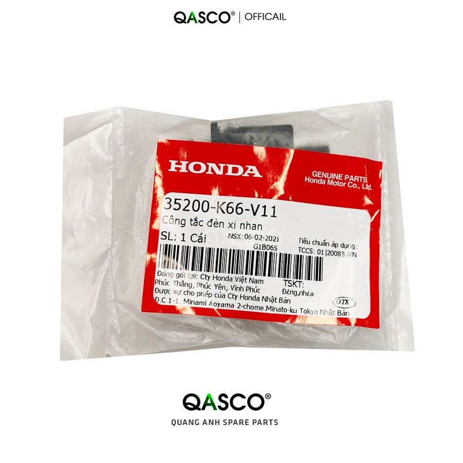 Công tắc đèn xi nhan HONDA Air Blade 125 _(35200K66V11)_H669