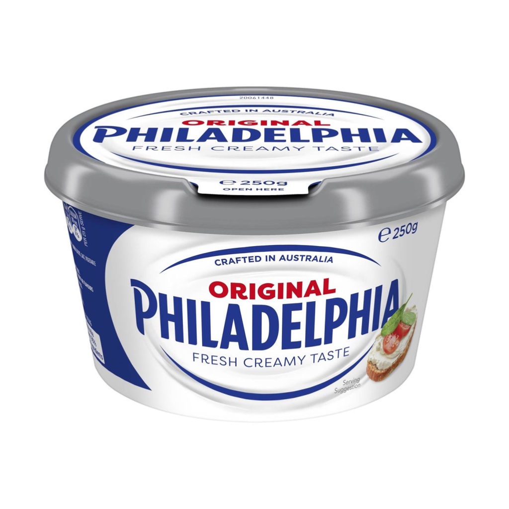 (Ship2h) Kem Phô Mai, Philadelphia, Original Cream Cheese (250g) - KRAFT