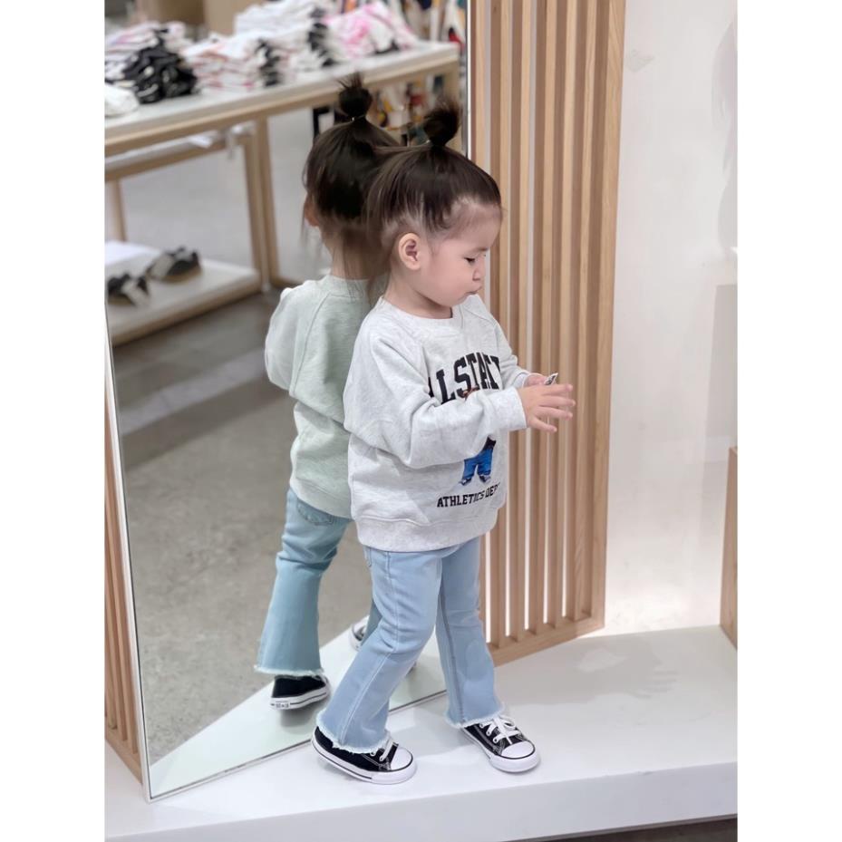Áo nỉ cổ tròn Calstate cho bé , áo sweater trẻ em unisex bé trai , gái , TP KIDs