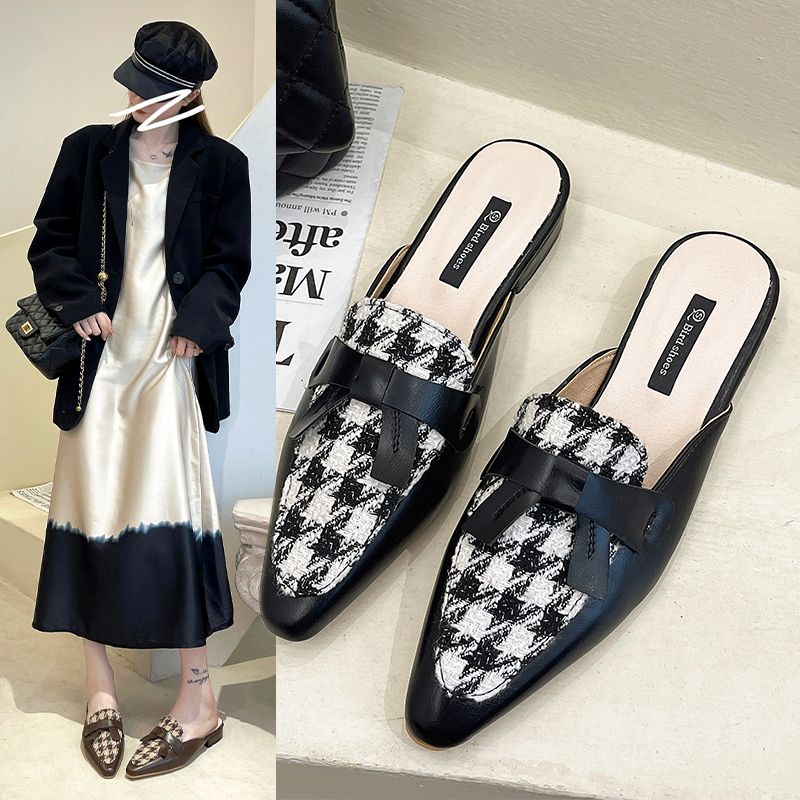 Giày Mũi Nhọn Hở Ngón Thời Trang Nữ Tính