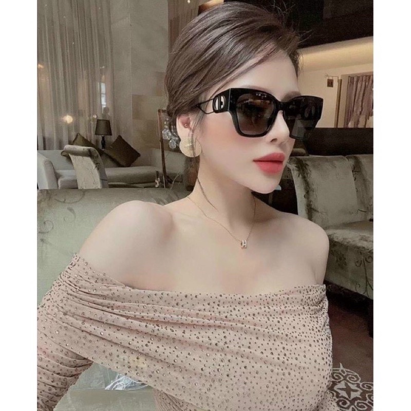 ⚡️Kèm box Di.or ⚡Kính mát Di.or sang chảnh, Kính râm chuẩn UV400 Jolie eyewear