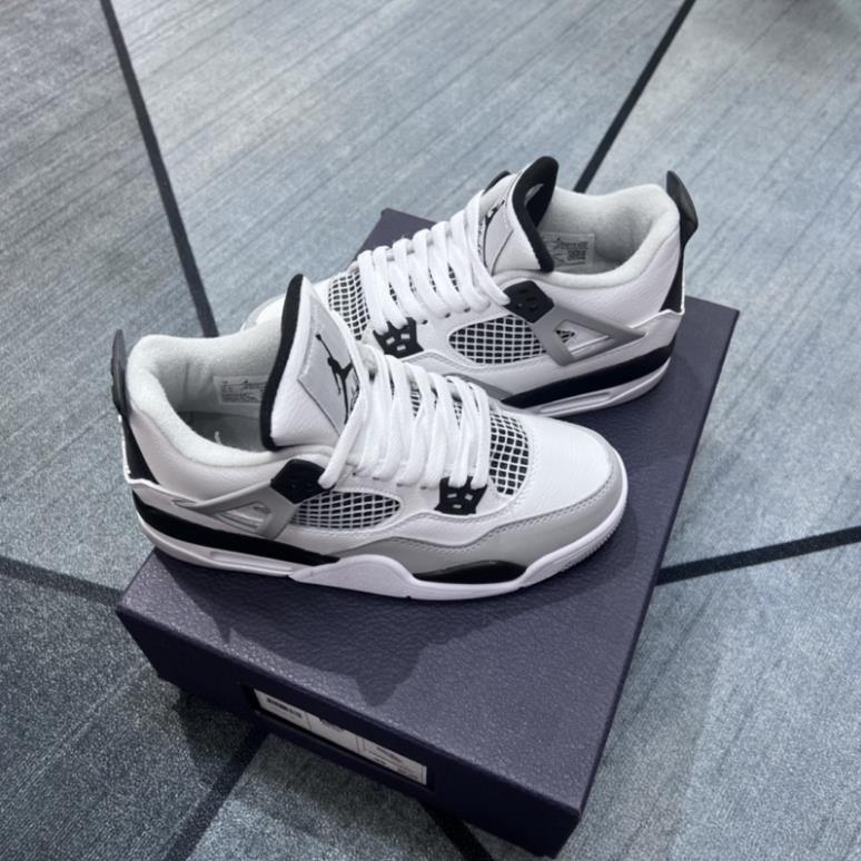 Giày Sneaker Jordan 4 Retro Military Black