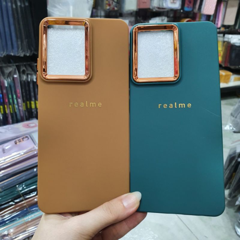 Ốp lưng Oppo Realme C55 4G dẻo màu có xi viền camera