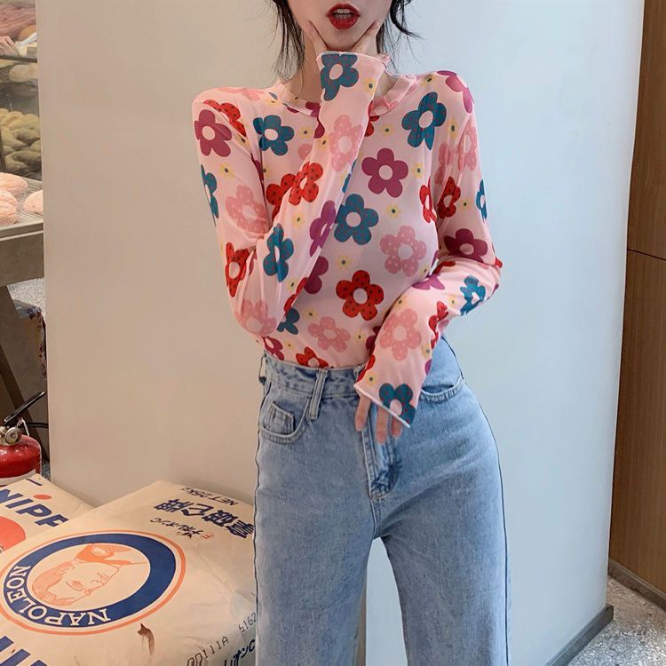 Jiashucheng Influencer Áo Thun Tay Dài Mỏng Nhẹ Chống Nắng Mùa Hè Phong Cách Mới Cho Nữ