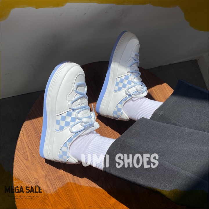 𝗧𝗵𝗲 𝗠𝗮𝗻 𝗟𝘂𝘅𝘂𝗿𝘆 ✔️ Giày Thể Thao Nữ Độn Đế Bằng Bánh Mì LUZDAN Basic vải Canvas Bata hot mới thời trang