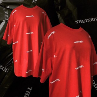 OMG -   Basic Tee Red , Áo Thun Form Rộng Tay Lỡ Cotton 2 Chiều Cao Câp