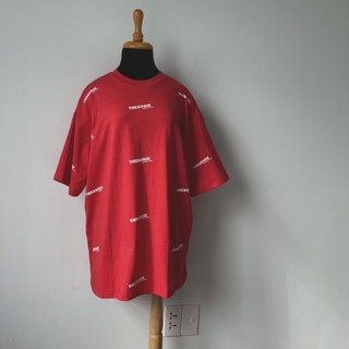 OMG -   Basic Tee Red , Áo Thun Form Rộng Tay Lỡ Cotton 2 Chiều Cao Câp