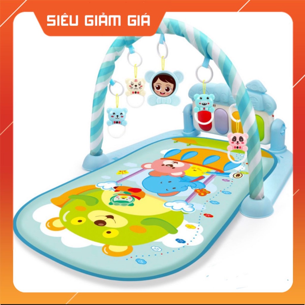 Thảm Nhạc Cho Bé Sơ Sinh Nằm Chơi Vận Động 4 Giác Quan thông minh