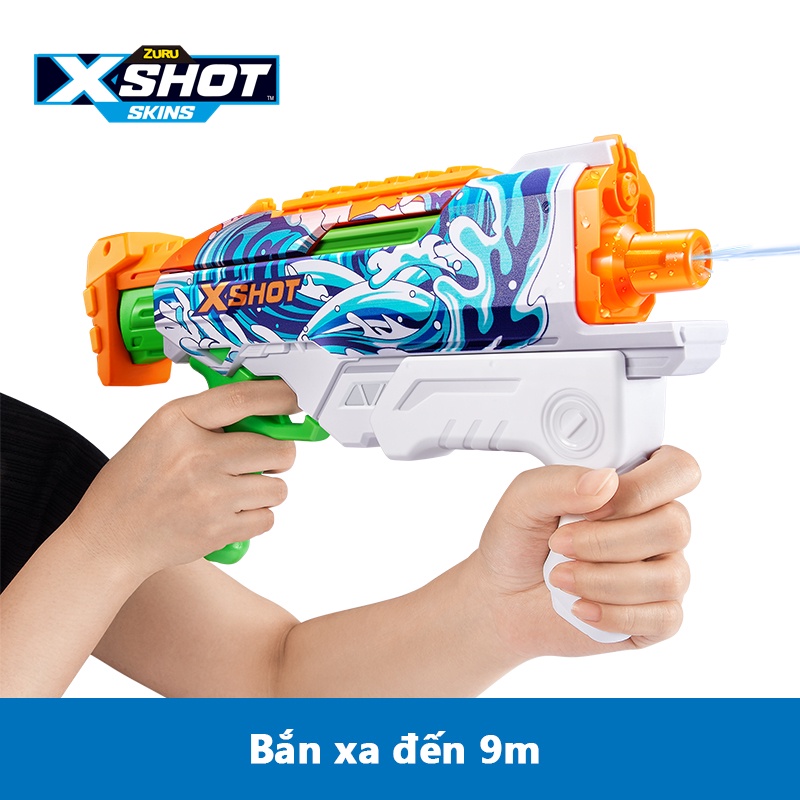 Đồ Chơi Phun Nước Siêu Cấp Skins 500Ml_Waves Xshot X11854A