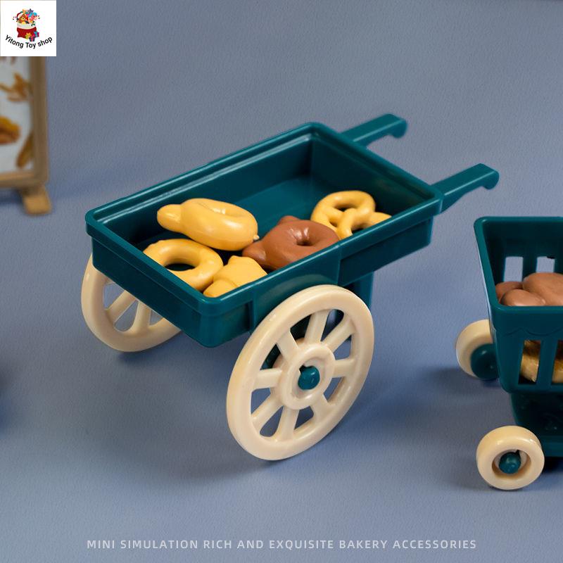 ✨Hàng sẵn&COD✨Koala Nhật Ký Chính Hãng Mô Phỏng Siêu Thị Mini Nhà Chơi Đồ Chơi Xe Đẩy Xe Đẩy Mô Hình Làm Bánh Trang Trí