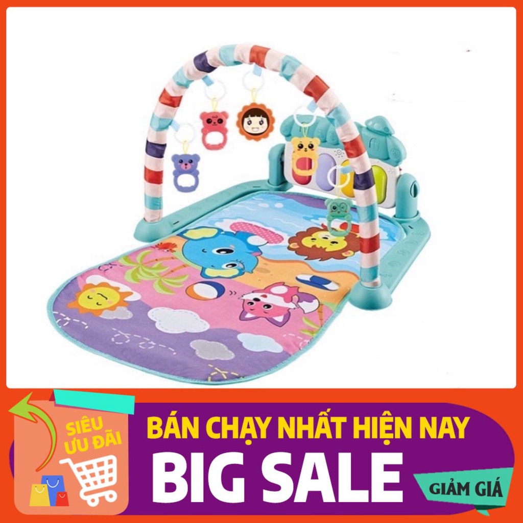 Thảm Nhạc Cho Bé Sơ Sinh Nằm Chơi Kết Hợp Đàn Piano Đồ Chơi Cho bé phát triển