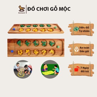 Bộ ô ăn quan đồ chơi gỗ, đồ chơi dân gian