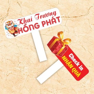 Hashtag chụp ảnh khai trương