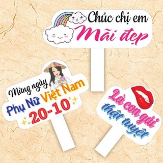 Hashtag chào mừng ngày 8/3 và 20/10