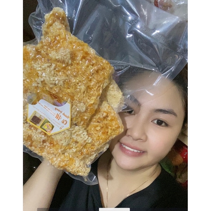 1kg cơm cháy bể siêu chà bông hút chân không