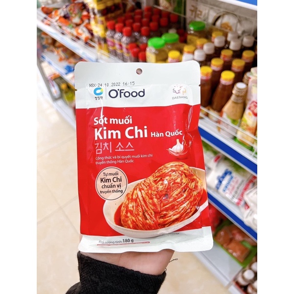 Xốt muối kim chi hàn quốc O’food