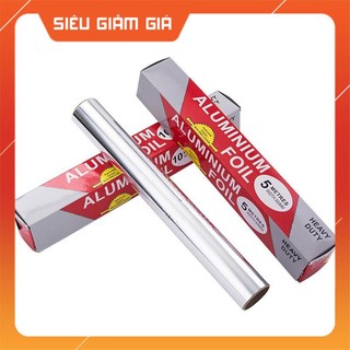 CUỘN GIẤY BẠC NƯỚNG ĐỒ ĂN ALUMINIUM (size 30cm x 3m)  -Lemarsx