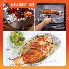 CUỘN GIẤY BẠC NƯỚNG ĐỒ ĂN ALUMINIUM (size 30cm x 3m)  -Lemarsx
