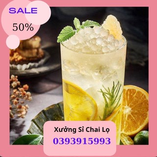 Trân châu 3q trân châu giòn trắng đen bibi jelly bịch 2kg . trân châu ngọc trai