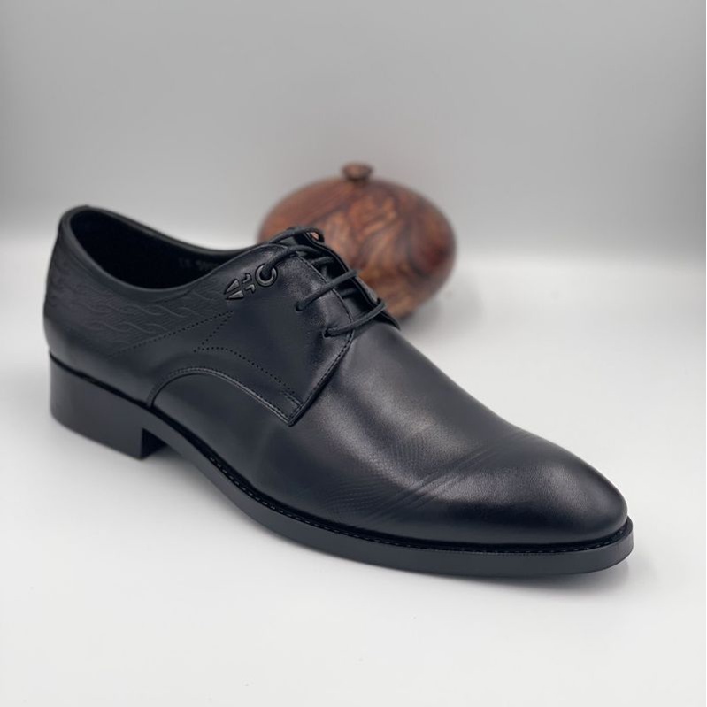 Giày Da Nam Buộc Dây Ahip Da Bò Thật Bảo hành 12 Tháng