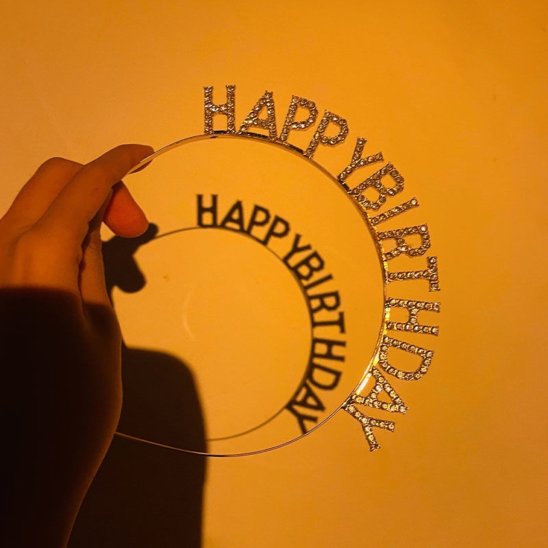 Cài Tóc Hình Vương Miện Đính Đá Lấp Lánh Vui Nhộn Dành Cho Người Lớn