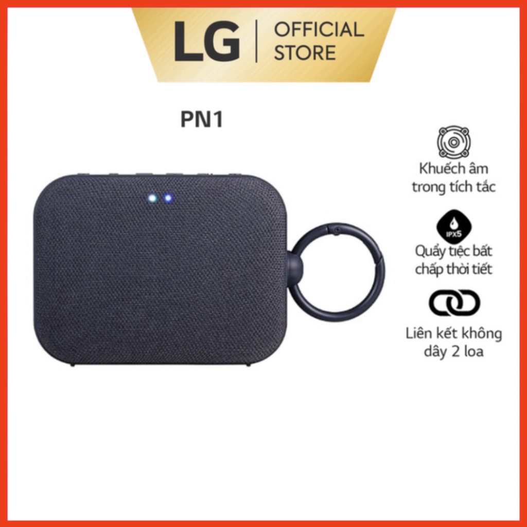 Loa Bluetooth di động LG XBOOMGo PN1 - Hàng chính hãng - ngày hội siêu sale