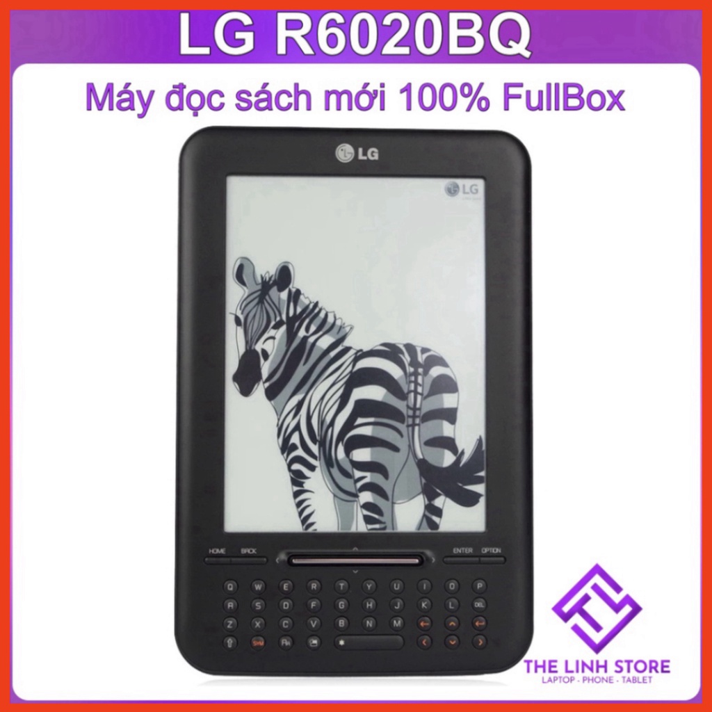 Máy đọc sách LG R6020BQ màn 6 inch - Mới 100% nguyên hộp - ngày hội siêu sale