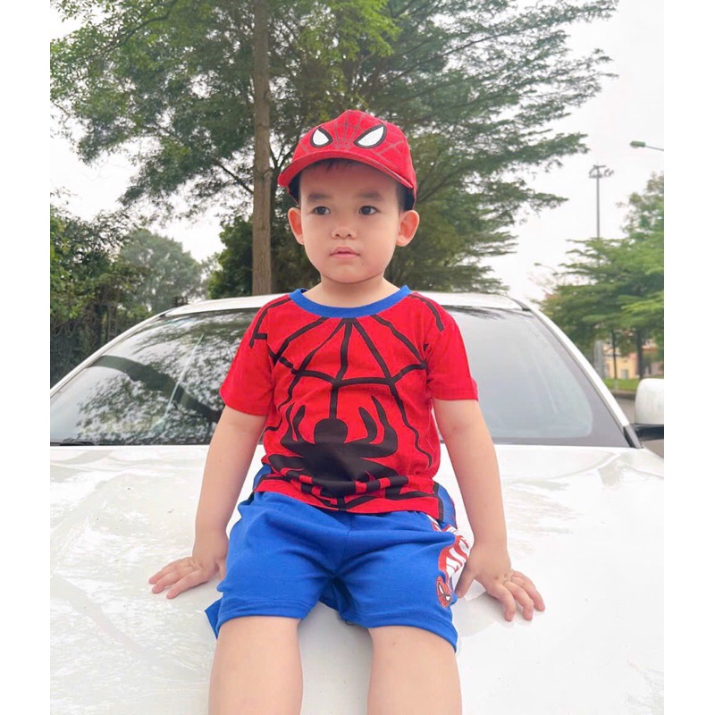 SET SIÊU NHÂN NHỆN MARVAL ĐỎ XANH CỰC HOT