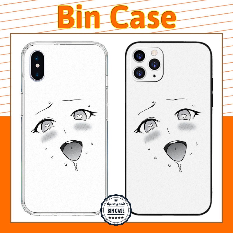 🔥Ốp Silicon Chống Sốc Khuôn Mặt Thèm Muốn Anime Hentai iphone 14 13 12 11 Pro Max 6 7 8 Plus X Xr Xs Max TRUYENTRANH187