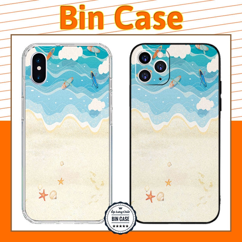 🌺Ốp Lưng In Hình Biển Cả Đẹp Cuốn Hút Ốp Dẻo Đang Hot Trend iphone 14 13 12 11 Pro Max 6 7 8 Plus X Xr Xs Max CANHDEP015