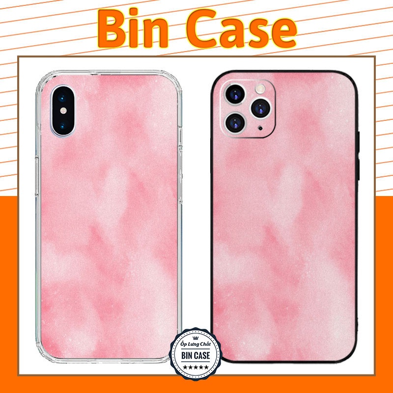 🔥Ốp lưng màu hồng nhạt pastel 🔥Ốp vân đá màu nhẹ nhàng iphone 14 13 12 11 Pro Max 6 7 8 Plus X Xr Xs Max ESR042