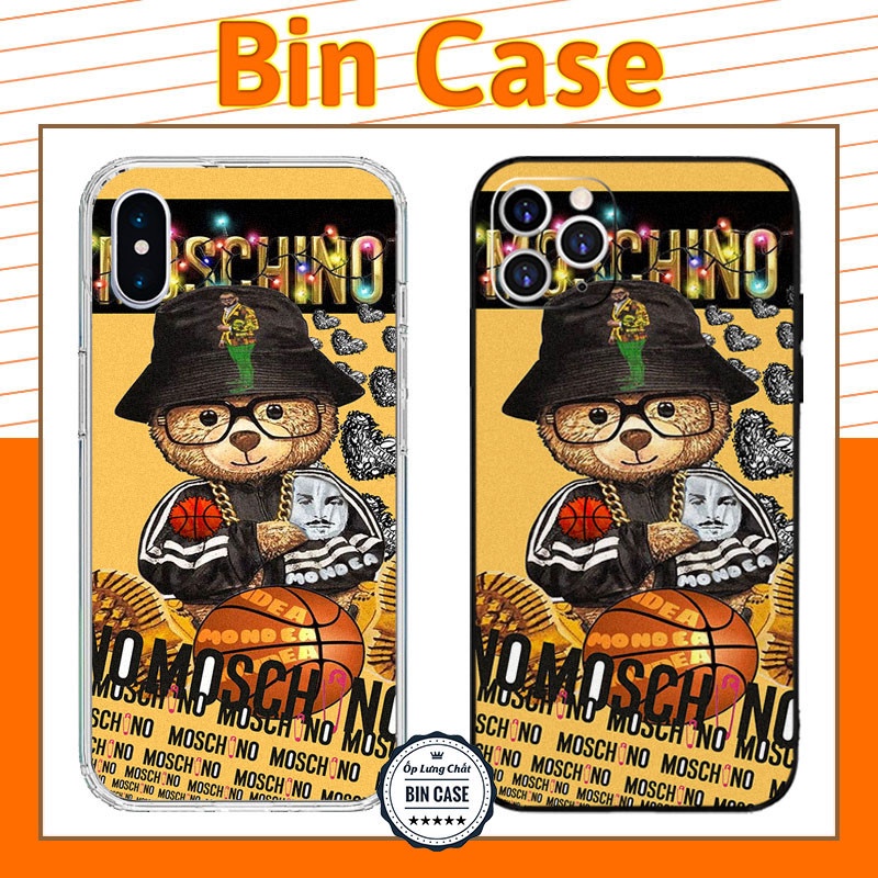 🔥Ốp Lưng iPhone In Hình Gấu Brown 🔥Màu Nâu Sành Điệu Cực Hot iphone 14 13 12 11 Pro Max 6 7 8 Plus X Xr Xs Max BRAND030